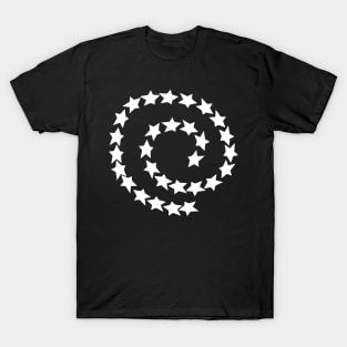 White Star Spiral T-Shirt